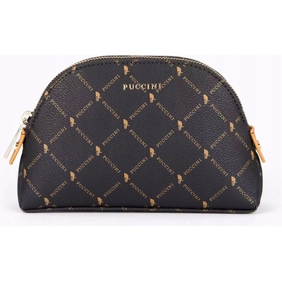 Puccini kosmetická taštička QLXP0044-2 hnědá