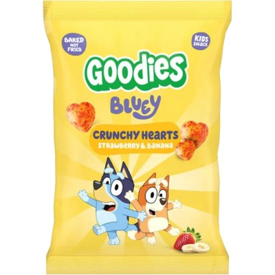 Goodies křupky srdíčka banán a jahoda 30 g