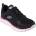 Skechers Маратонки Skechers Women's Track Casual Low-Top Trainers - Black/Pink