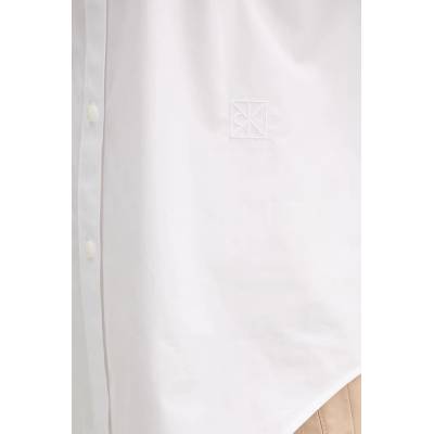 Calvin Klein риза дамска от памук (LV044F136G)