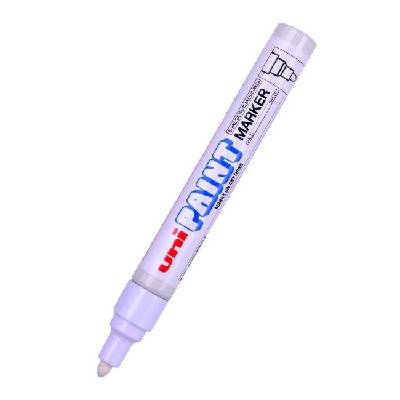 Paint маркер Uni PX-20 Объл връх Бял (PX-20)
