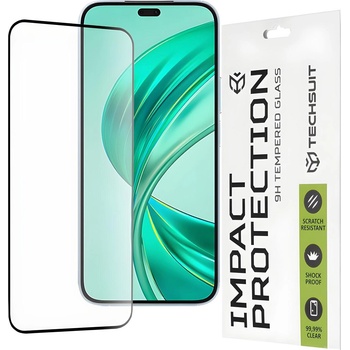 Techsuit защитно пълно покриващо стъкло 111D за Honor X8b - Черен KP30897 (30897)