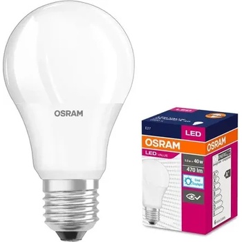 Image 1 of OSRAM LED ЛАМПА VALUE CLA40 470lm/840 E27 LEDVANCE (LEDVANCE 4058075127081)