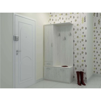 DST Портманто Prestige-dst, бял дъб