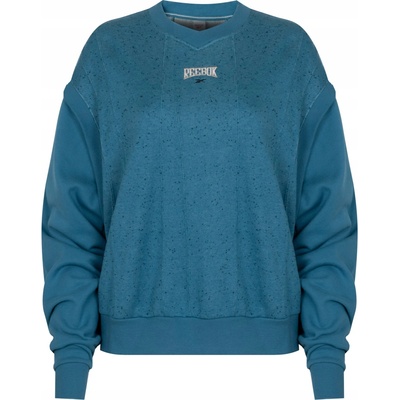 Reebok dámska mikina bez kapucne cez hlavu