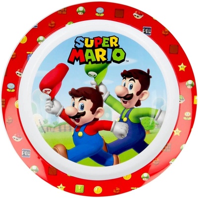 STOR Talíř Super Mario 22 cm plastový