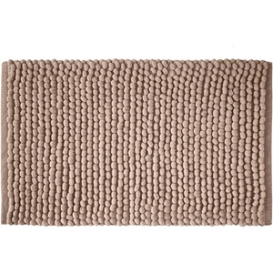 Bianca Кафяв килим за баня 50x80 cm Aspen Bobble - Bianca (BR/58977/R/BMAT/NT)