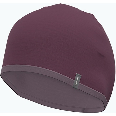 Icebreaker Čepice 200 Oasis Reversible Beanie dk berry/grey plum