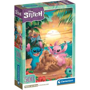 Clementoni Puzzle Hqc Disney Stitch 500pcs (i-35547)