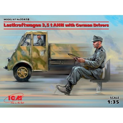 ICM Lastkraftwagen 3,5t AHN w.German Drivers Limited 1:35