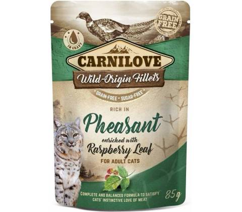 Carnilove Cat Pheasant with Raspberry Leaf 85 g