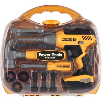 Teddies Sada nářadí s aku vrtačkou na baterie v kufříku