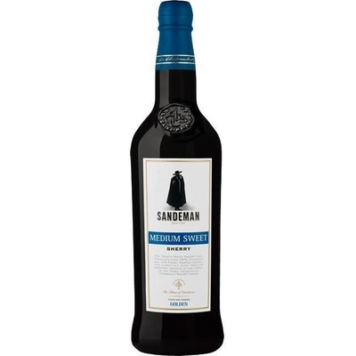 Sandeman Medium Sweet Sherry 15% 0,75 l (holá láhev) – Zboží Dáma