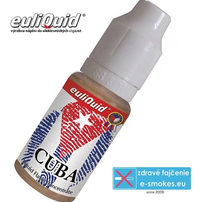 EULIQUID Cuba Tabák 10ml