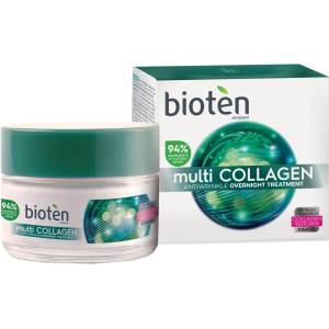 Bioten Cosmetics Multi-Collagen Antiwrinkle Overnight Treatment Нощен крем за лице против бръчки 50 ml