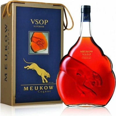 Meukow Cognac VSOP 40% 3 l (holá láhev)