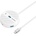 ORICO кабел YS4-C3-03-WH-BP - USB3.1 Type-C, 4 порта USB3.0, аудио/микрофон вход, бял (YS4-C3-03-WH-BP)