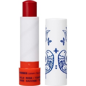 KORRES Овлажняващ балсам за устни с цвят Дива роза , Korres Lip Balm Wild Rose Tinted, 4, 5g