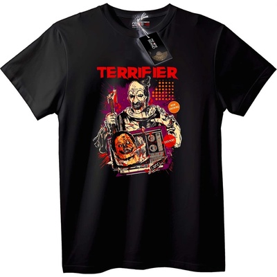NOONEBRAND Тениска Терор Клоун - XL, Black