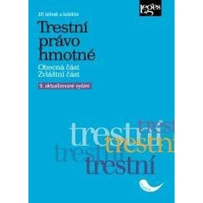 Trestní právo hmotné - 9. vydání