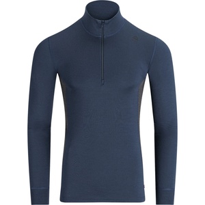 Aclima Мъжки вълнен пуловер Aclima WW Mock Neck Merino base layer - Midnight Navy / Marengo - размер XL (015-0563-1515)