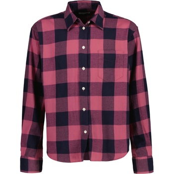Gant Checked Relaxed Ls Shirt modrá