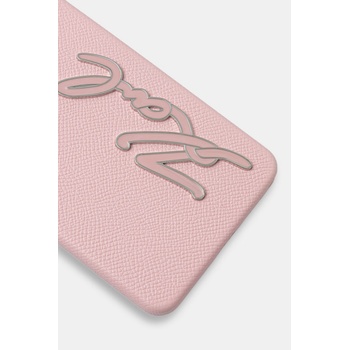 KARL LAGERFELD калъф за телефон от имитация на кожа Samsung Galaxy S26 Ultra (KLHCS26LPGFKSRSP)