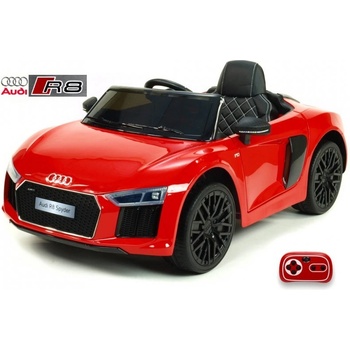 Daimex elektrické autíčko Audi R8 Spyder s 2.4G dálkovým ovládáním lakování červená