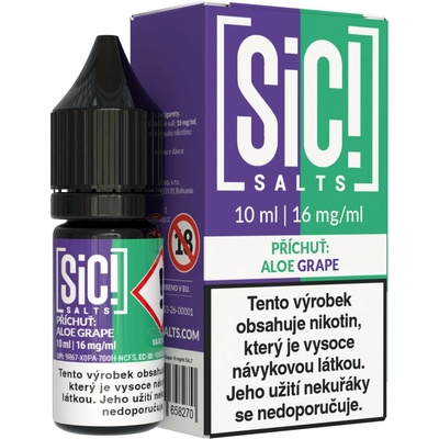 Sic!Salts Aloe Grape 10 ml 16 mg