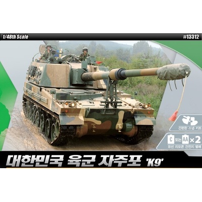 Academy Model Kit military 13312 K9 SELF PROPELLED ARTILLERY 1:48