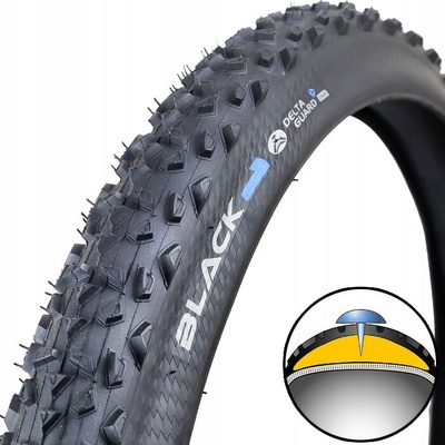 BLACK1 27,5x2,35 s ochranou proti prepichnutiu