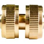 TopGarden Съединител за маркуч 1/2" x 1/2" месингов TG