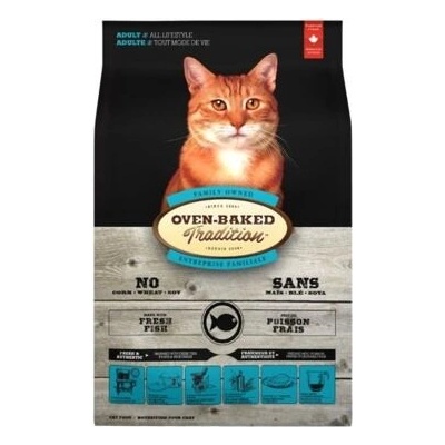 OBT Oven-Baked Tradition Cat Adult Fish 4,54 kg