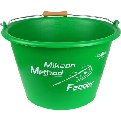 Mikado Kbelík Method Feeder 17l Zelený