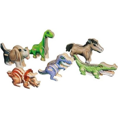 Legler 3D puzzle Mini zvířátka 6 ks