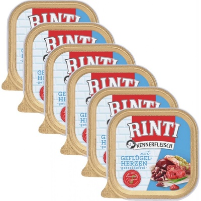 Rinti Kennerfleisch Adult hydinové srdce 9 x 300 g