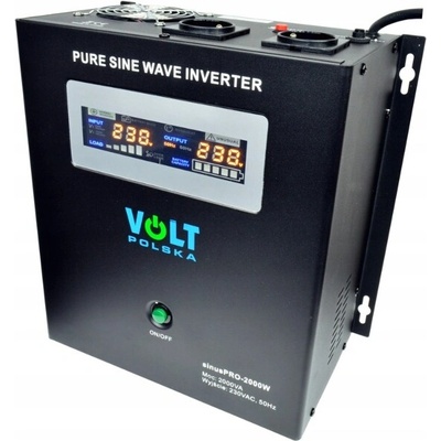 Solární regulátor VOLT Sinus Pro 2000 S 24/230V 2000VA 1400W MPPT 40A