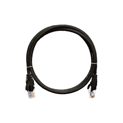Nikomax NMC-PC4SA55B-050-C-BK Patch S/FTP CAT6a LSZH 5m černý