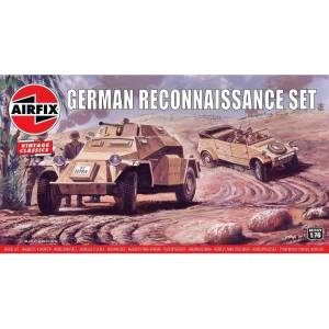 Airfix Classic Kit VINTAGE military A02312V - Немски разузнавателен комплект (1: 76)