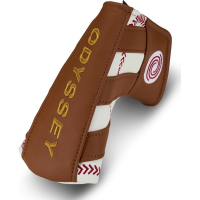 Odyssey Baseball Blade kryt na putter hnědo/bílý – Zboží Mobilmania