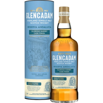 Glencadam Reserva Andalucia 46% 0,7 l (tuba)