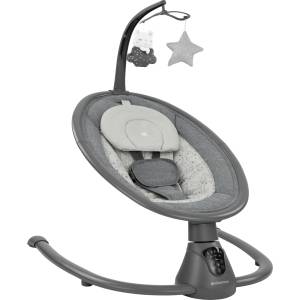 KikkaBoo Електрическа люлка Twiddle Grey 2024 (31005010077) - bebetabg