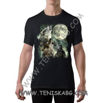 Fruit of the Loom Тениска - Вълци и Луна