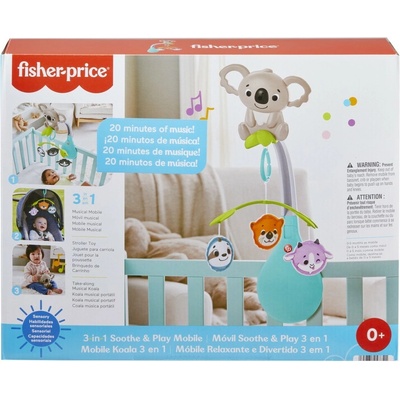Fisher Price Kolotoč nad postýlku kočárek Koala – Hledejceny.cz