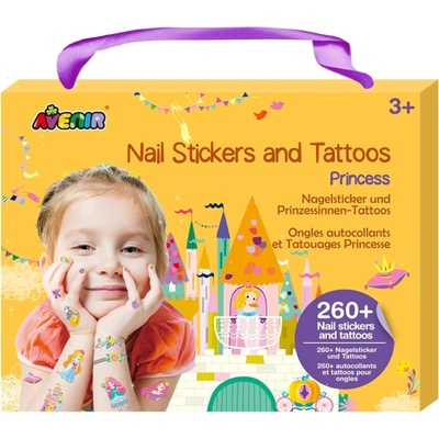 AVENIR Nail Stickers And Tattoos Princess (58na218206)