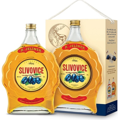 R. Jelínek Slivovice ZLATÁ 45% 3 l (karton)