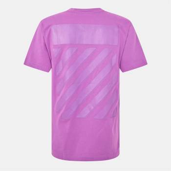 OFF WHITE Тениска OFF WHITE Men's T-Shirt - Orchid
