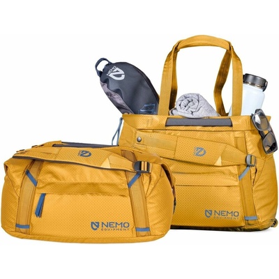 Nemo Equipment Double Haul Convertible Duffel hnedá 30 l