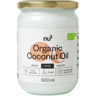 nu3 Organic Coconut Oil - 500 мл
