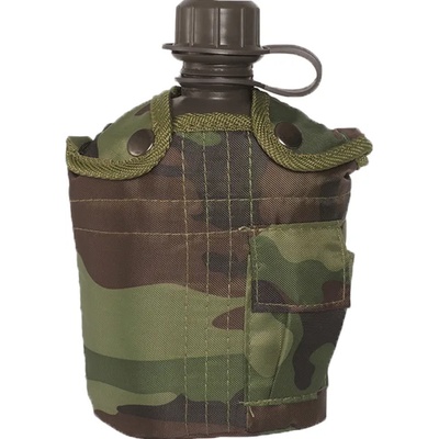 Mil-Tec US Манерка горски камуфлаж 1 л с алуминиева купа (14506020)